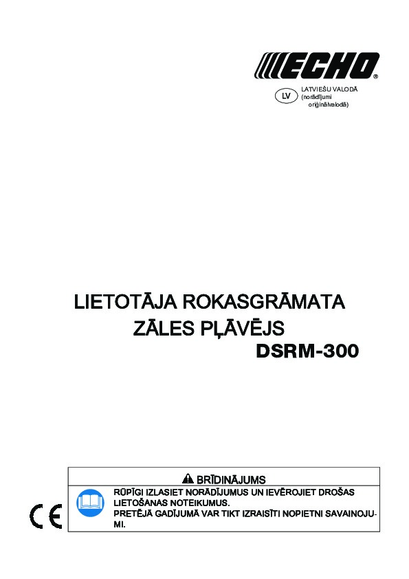 DSRM_300 operating manual LV
